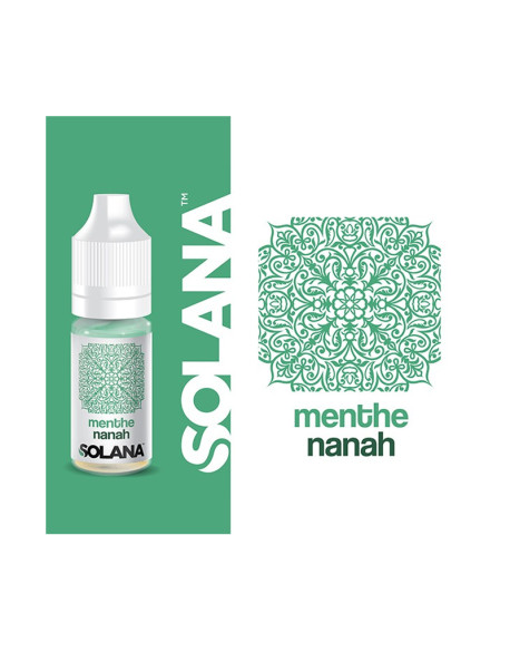E-LIQUIDE MENTHE NANAH 10ML BY SOLANA