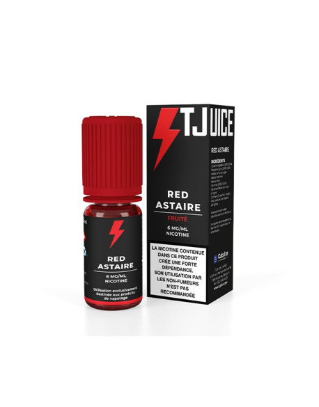 E-LIQUIDE RED ASTAIRE 10ML BY TJUICE (FRUITS ROUGES - MENTHE)