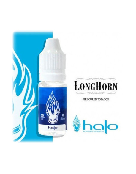 E-LIQUIDE LONGHORN 10ML BY HALO (TABAC BLOND FORT)