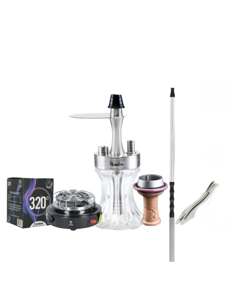 PACK COMPLET CHICHA ALADIN 2GO CLEAR